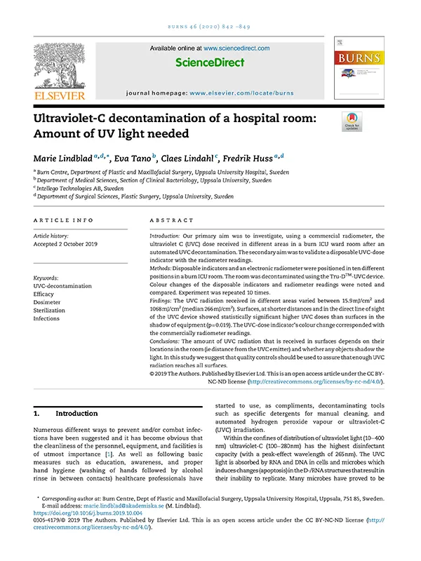 Decontamination of Hospital Room.pdf